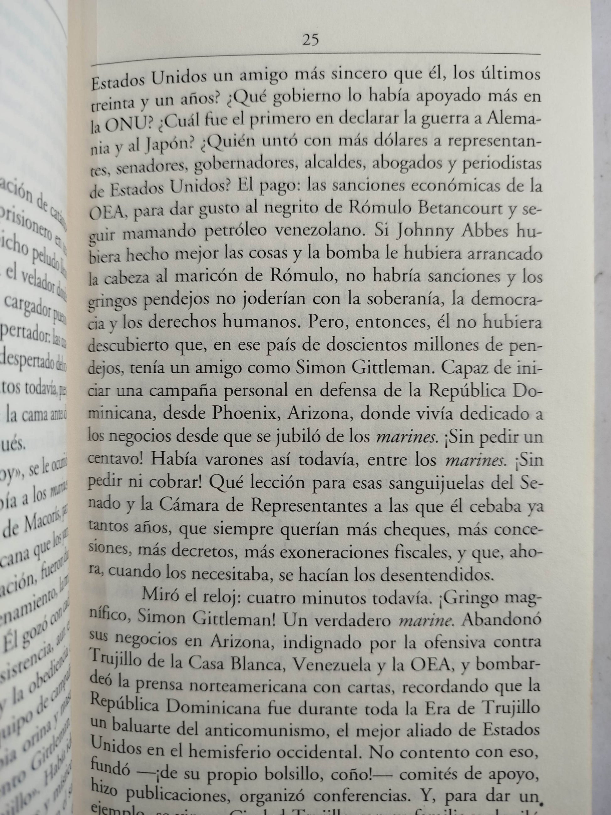 La fiesta del chivo by Mario Vargas Llosa