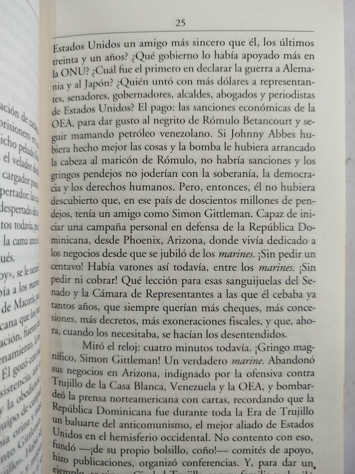 La fiesta del chivo by Mario Vargas Llosa