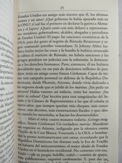 La fiesta del chivo by Mario Vargas Llosa