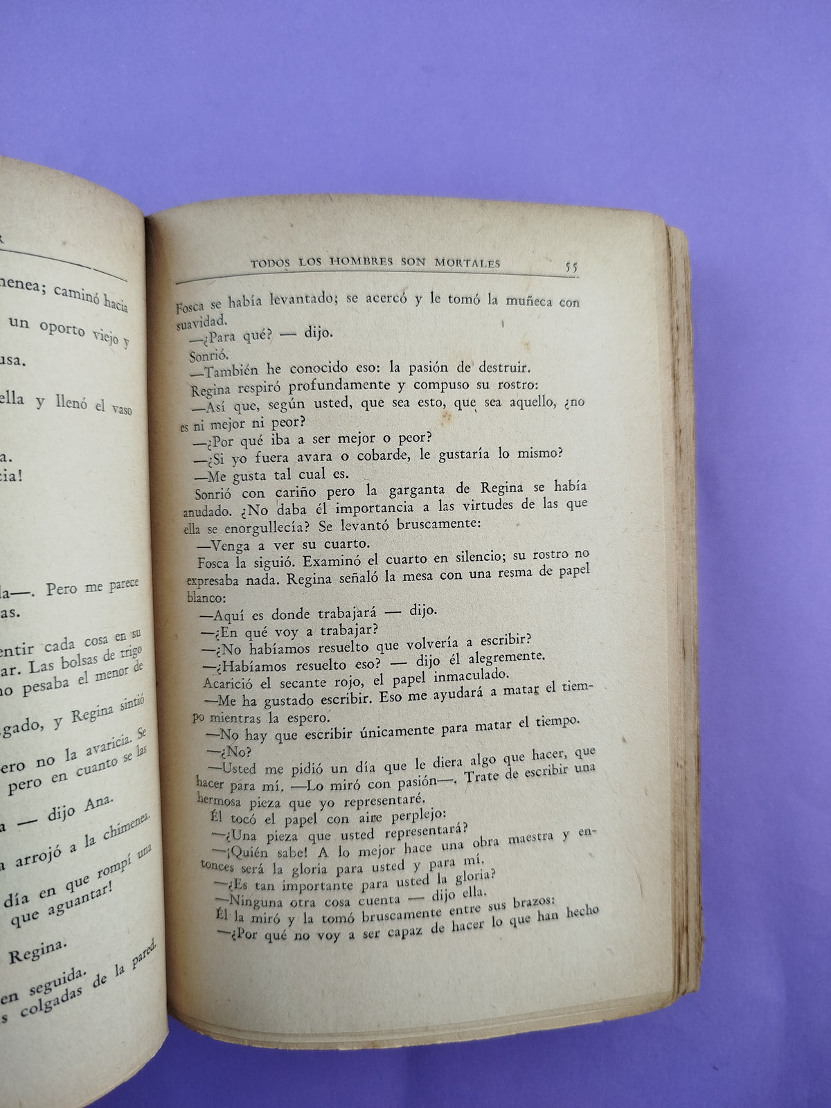 Todos Los Hombres Son Mortales by Simone de Beauvoir