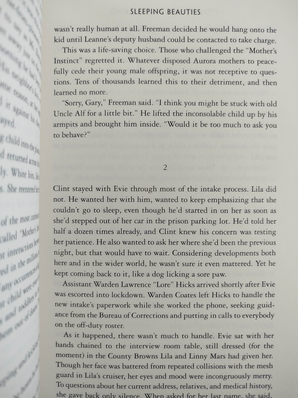 Sleeping beauties by Stephen King
