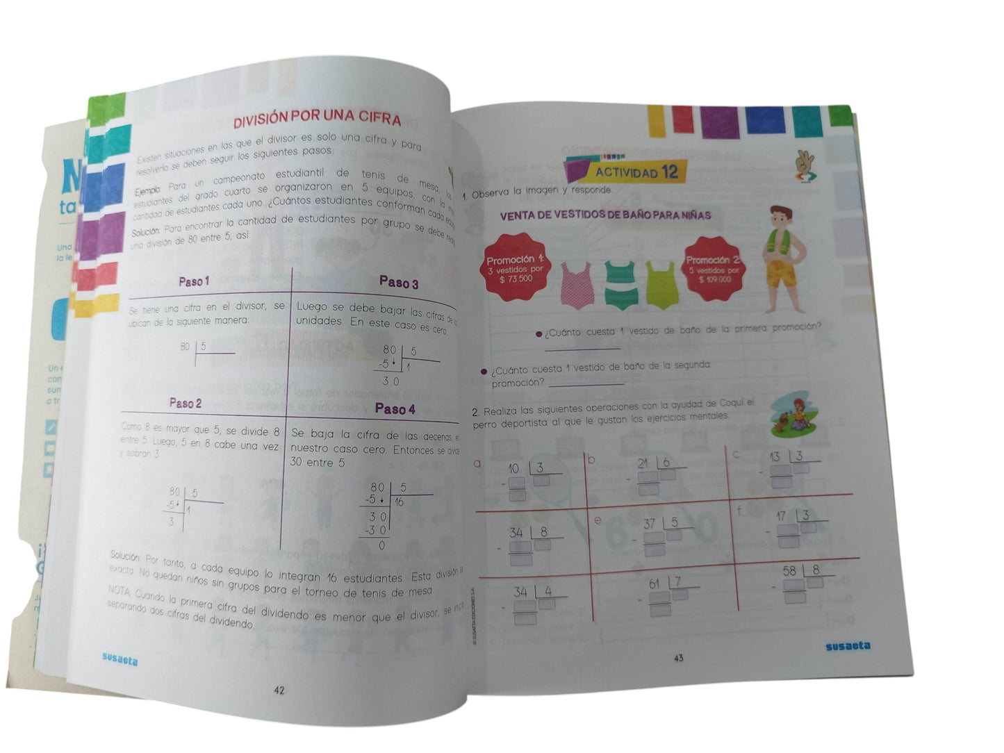 Nacho matemáticas comprensión D, libro inicial de actividades