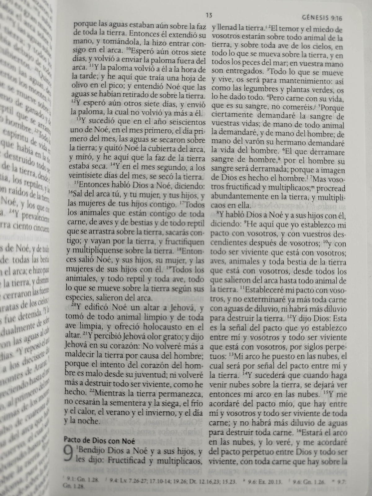 Biblia rvr 1960 nombres de Dios celeste flores tapa dura by Reina Valera 1960