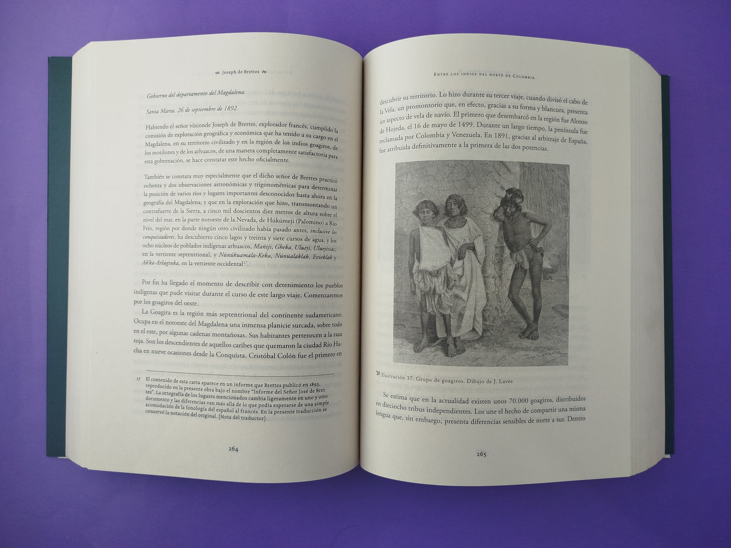 Indios y viajeros Los viajes de Joseph de Brettes y Georges Sogler por el norte de Colombia 1892-1896