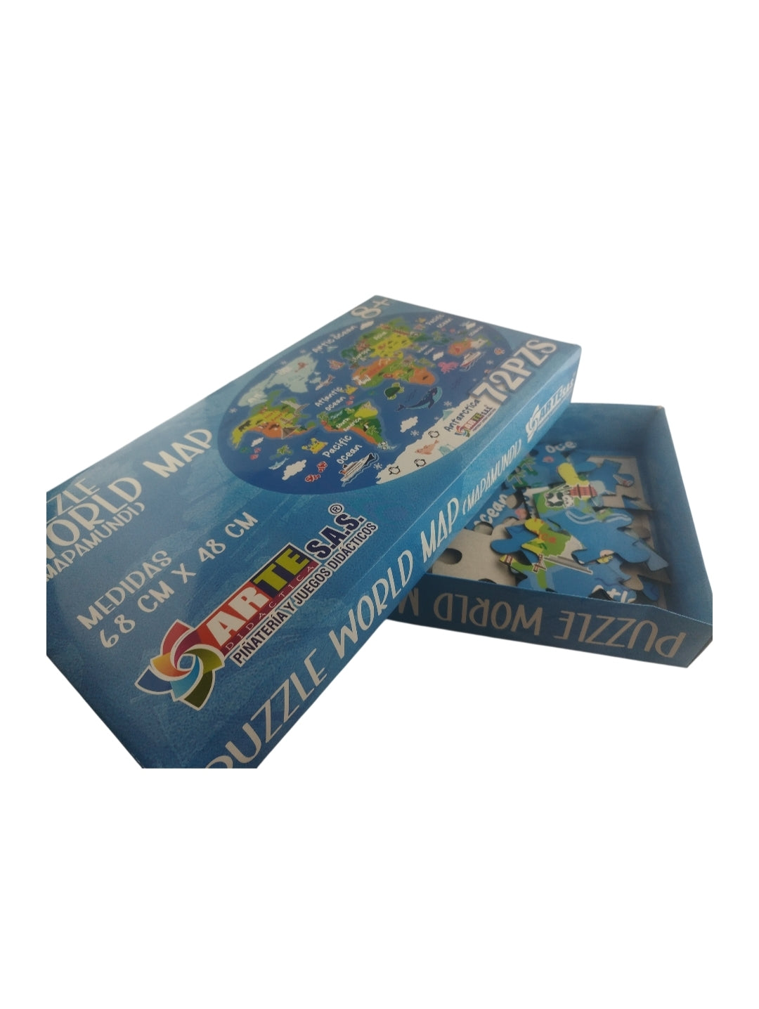 Rompecabezas del mundo 72 piezas by Varios
