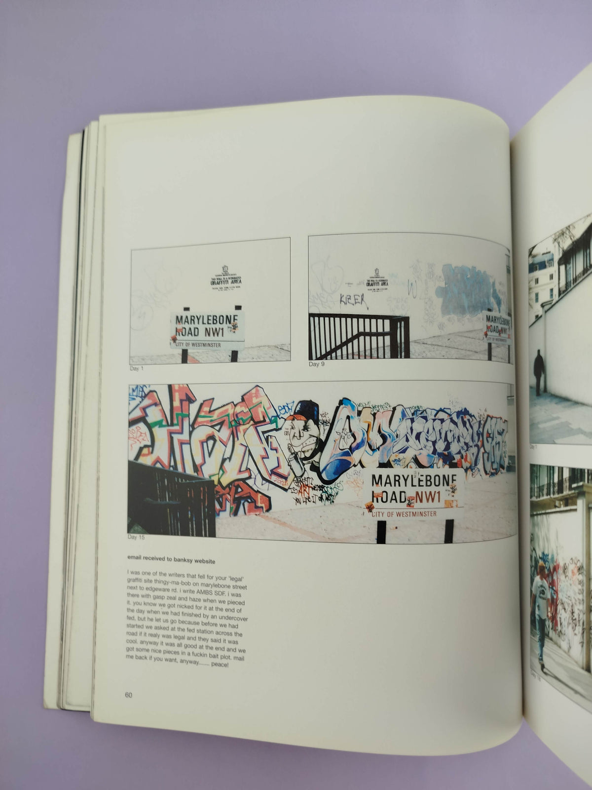 Wall and piece by Bansky