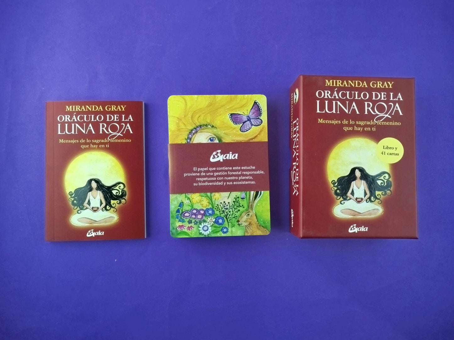 Oráculo de la Luna Roja Mensajes de lo sagrado femenino que hay en ti