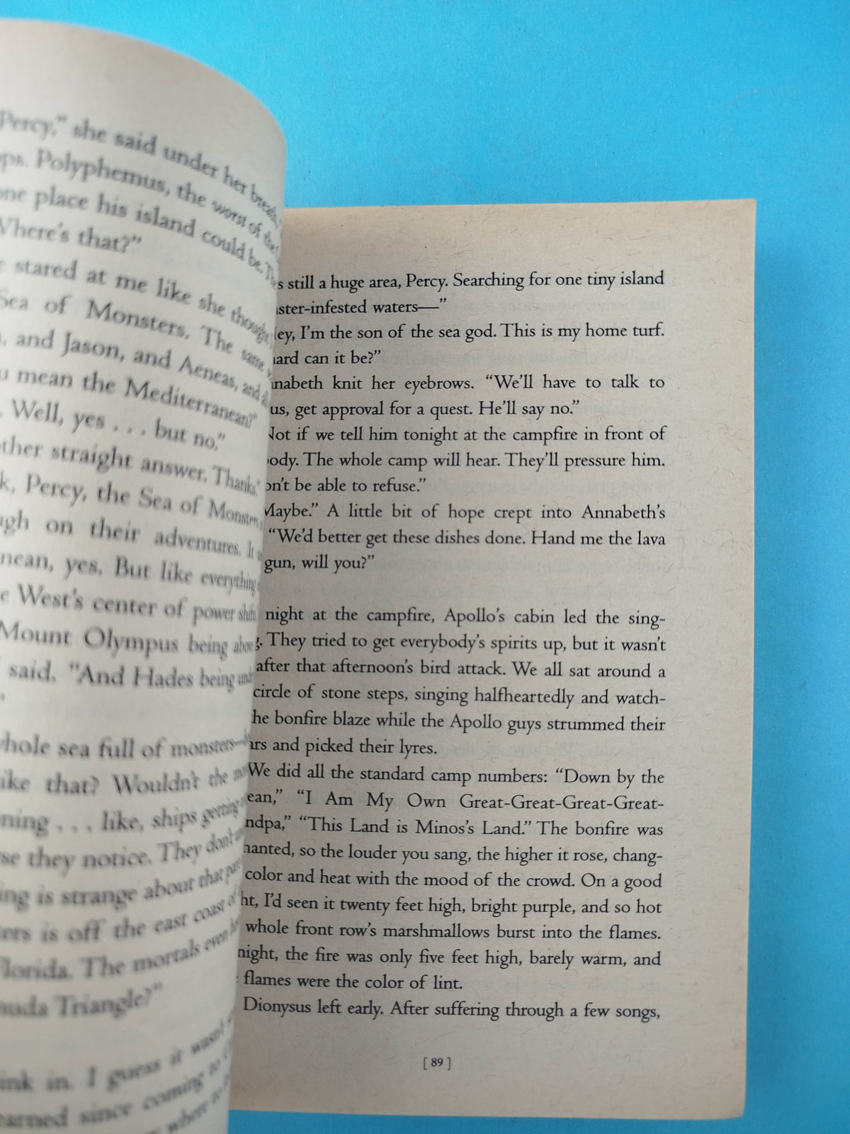 The complete Percy Jackson saga. 4 volumes by Rick Riordan