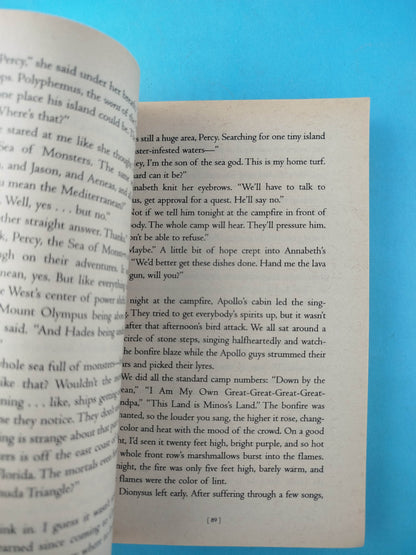 The complete Percy Jackson saga. 4 volumes by Rick Riordan