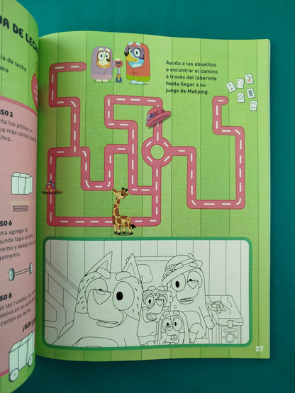 Bluey Gran Libro De Juegos