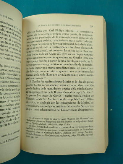 Introducción a La Filosofía Del Mito En La Época Moderna Y Contemporanea