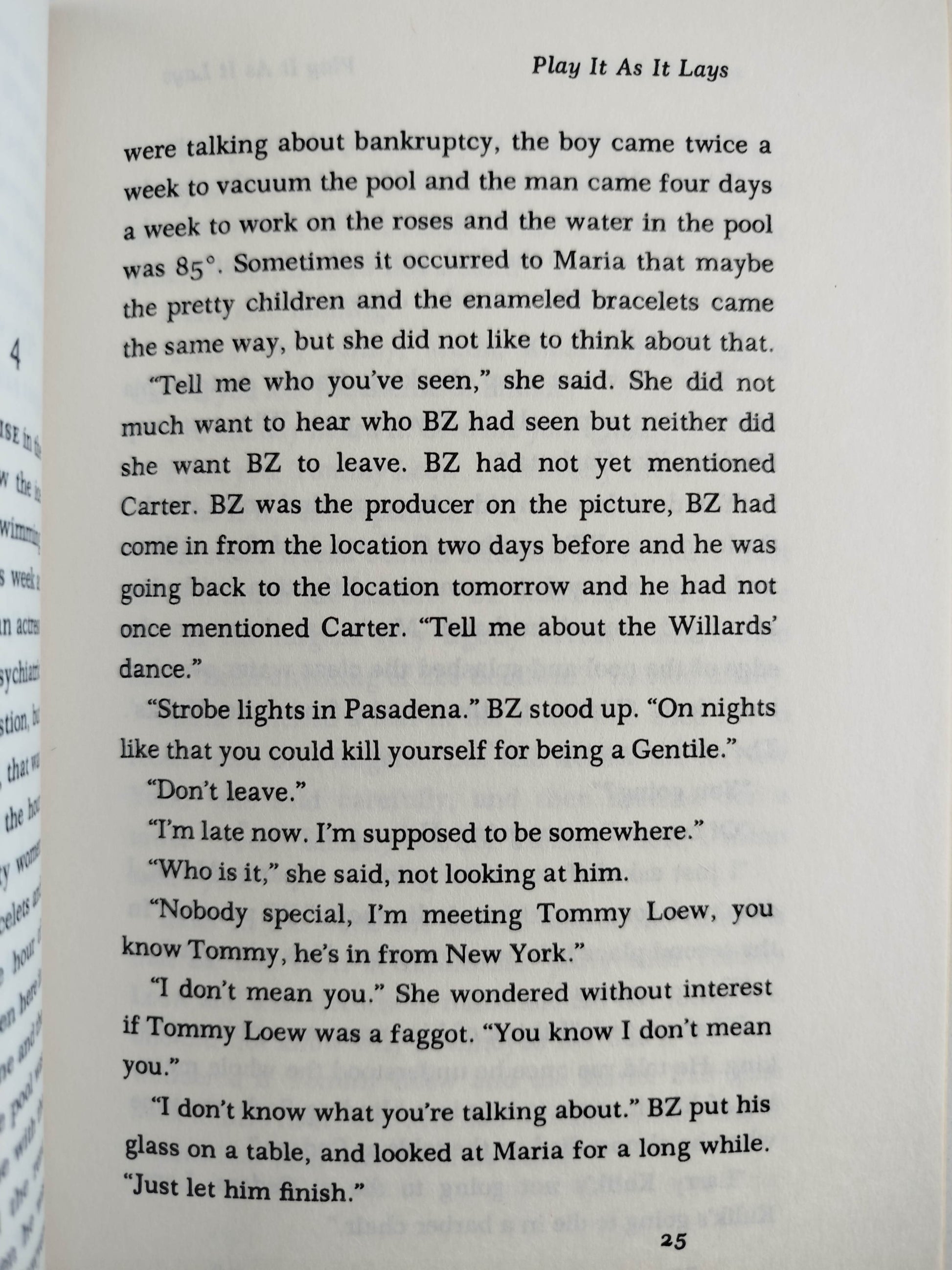 Play it as it lays by joan Didion