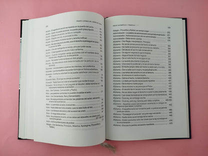 Frases Latinas del Derecho Usual 2da ed