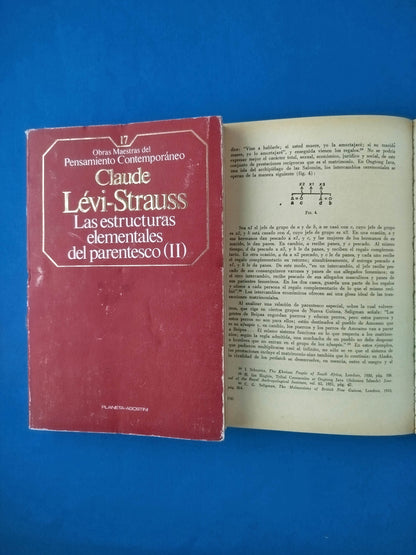 Las estructuras elementales de parentesco 2 tomos