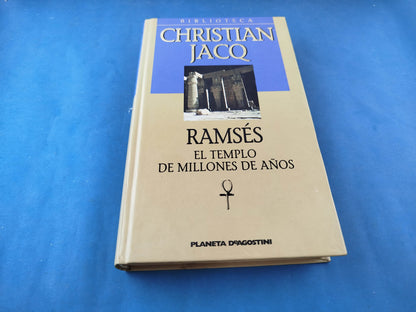 Biblioteca Christian Jacq 4 tomos