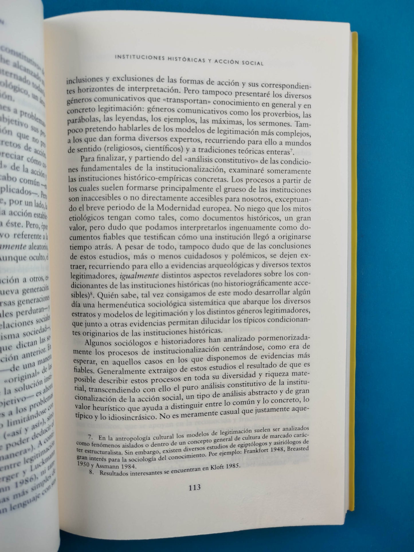 Conocimiento y sociedad