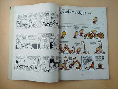 ¡Atrapado! calvin y hobbes