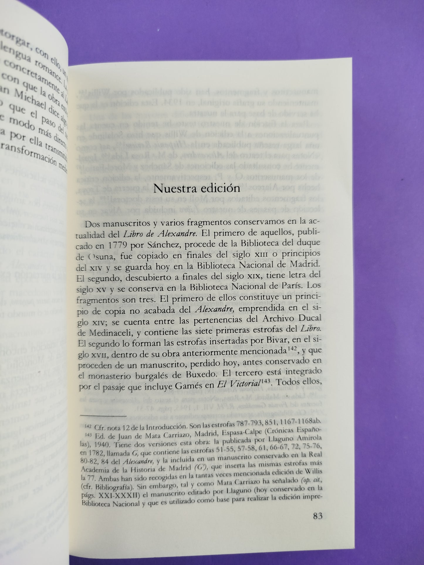 Libro de Alexandre