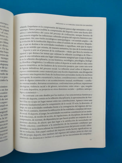 Deporte y ocio en el proceso de la civilización