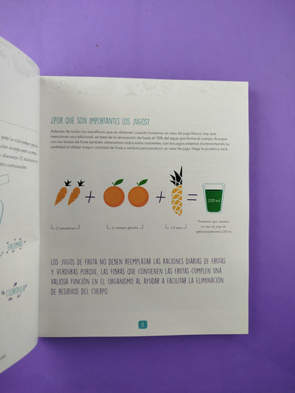 Jugo Terapia con Frutas y Verduras