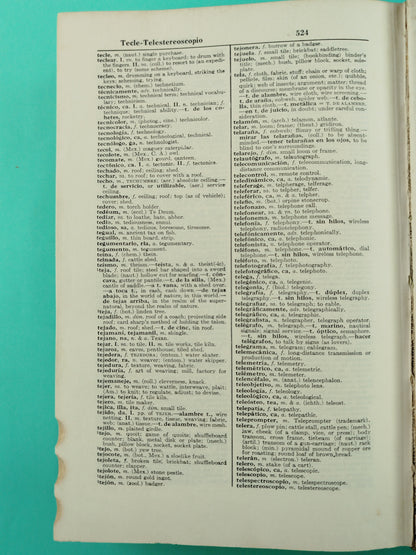 Appleton's New Cuyas English-Spanish and Spanish-English Dictionary by Acc