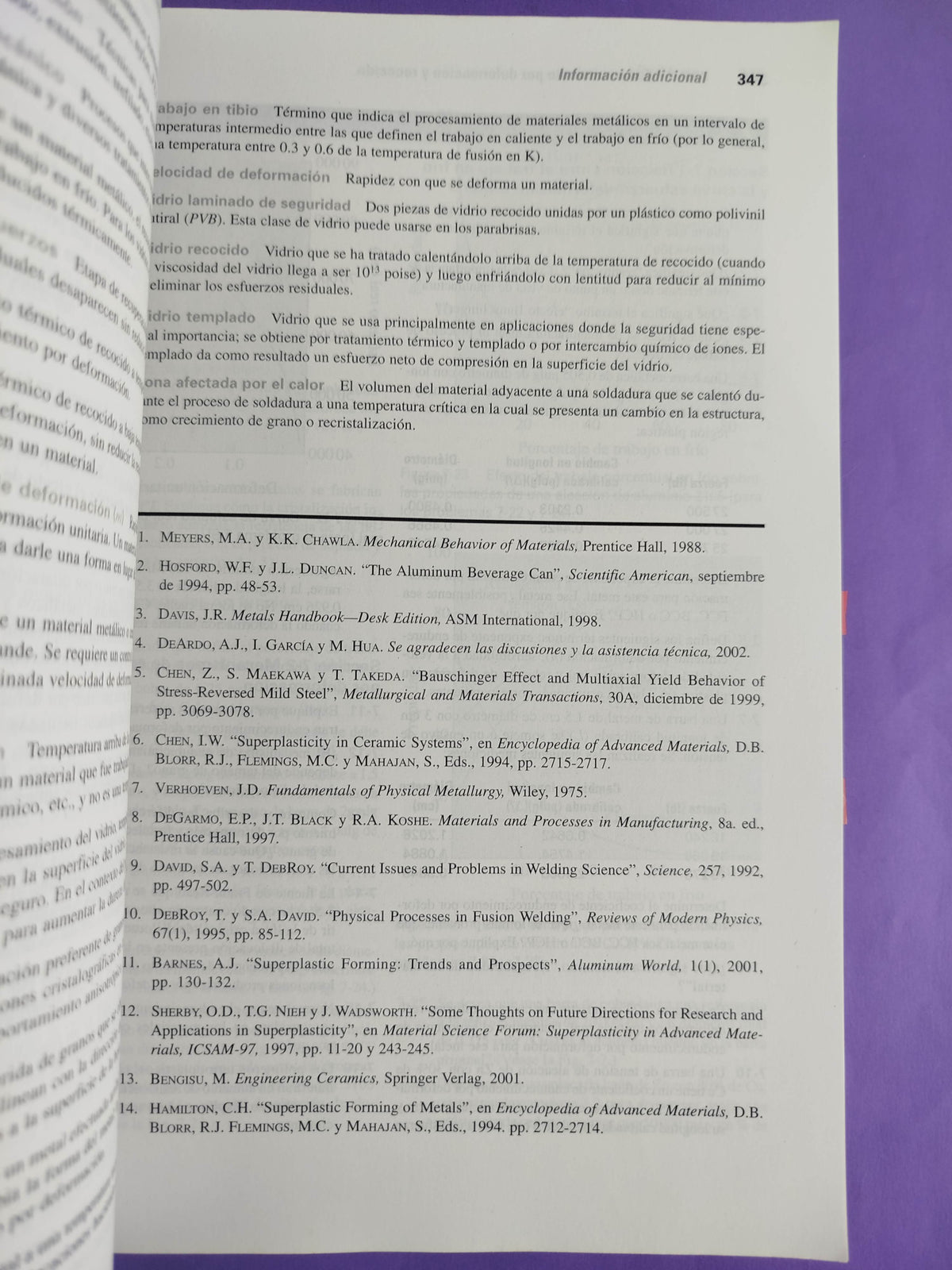 Ciencia e Ingenieria de los Materiales by Donald R. Askeland