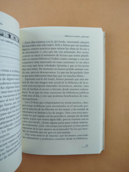 Bibliotecas escolares, ¿ para qué ?