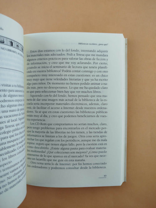 Bibliotecas escolares, ¿ para qué ? by Mónica Baró, Teresa Maña, Inmaculada Vellosillo