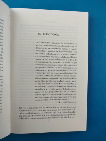 La nueva división de poderes