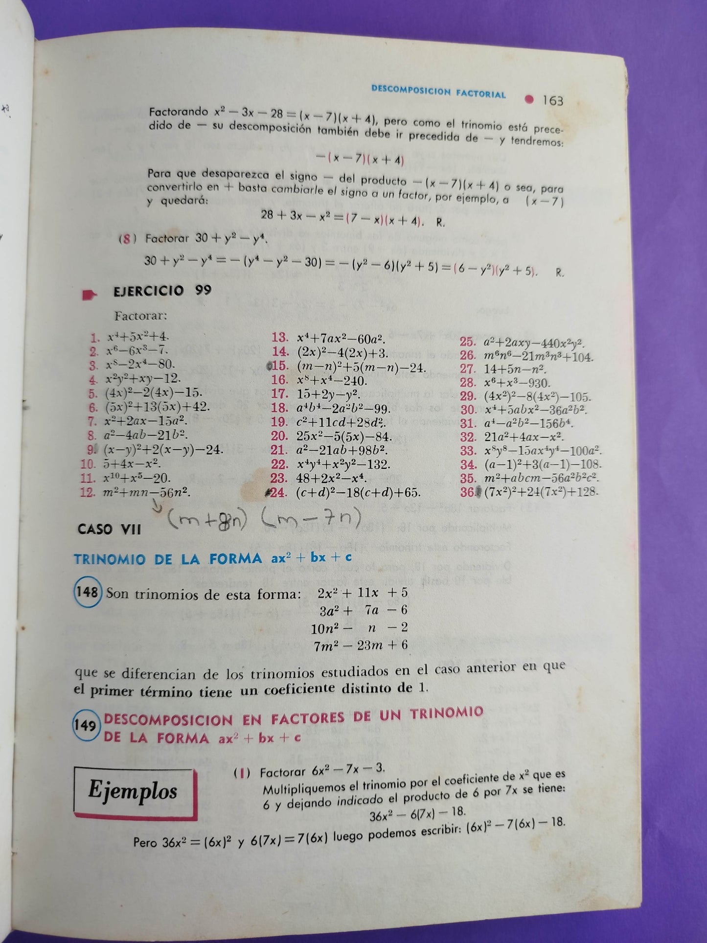 Algebra elemental by Baldor