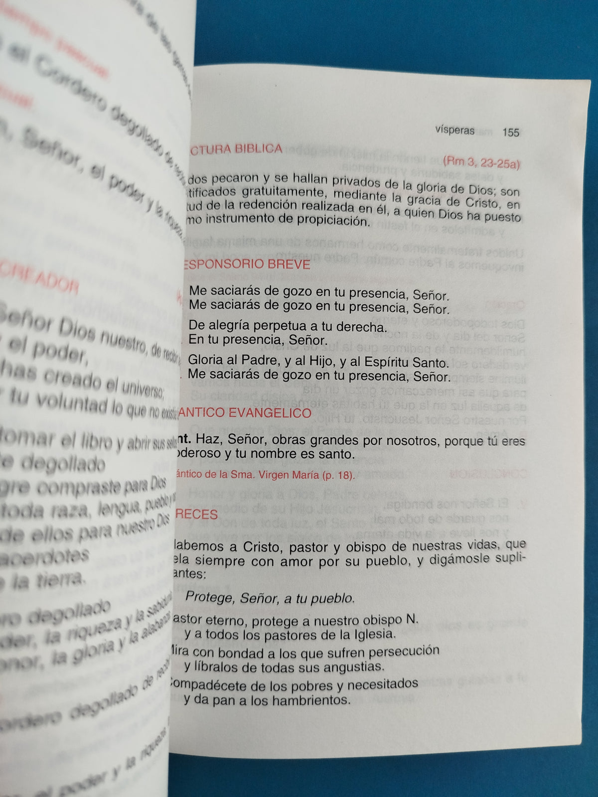 Liturgia de las horas del pueblo by Lorenzo Voltolini