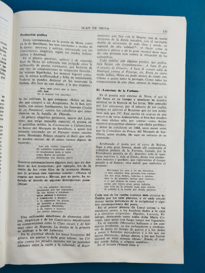 Historia de la Literatura Española E Hispanoamericana