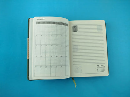 Agenda ejecutiva 2026 notebook Rosa pastel by Varios