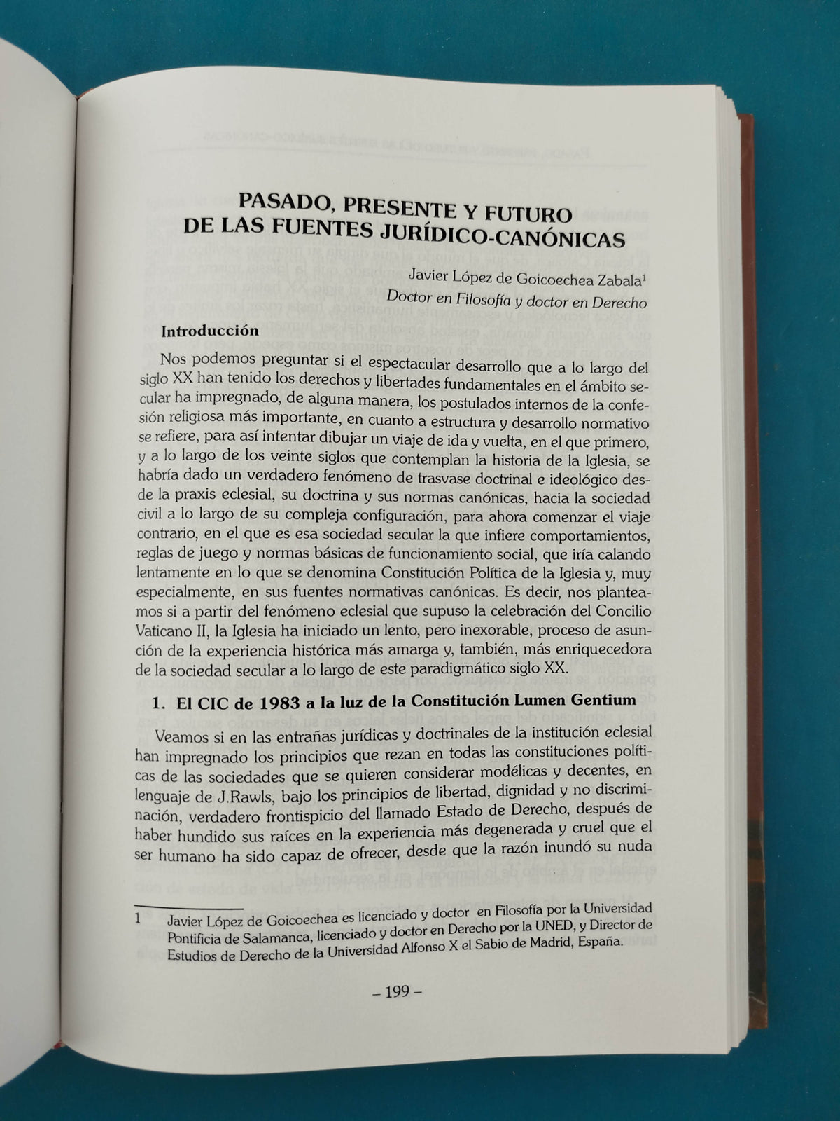 La crisis de las fuentes del derecho en la globalización by Joaquín Gonzales Ibañez