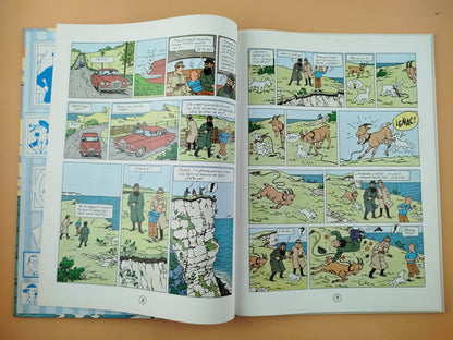 Tintín La isla Negra