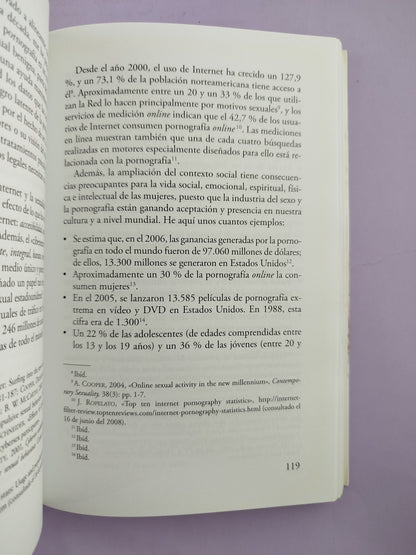 Los costes sociales de la pornografía