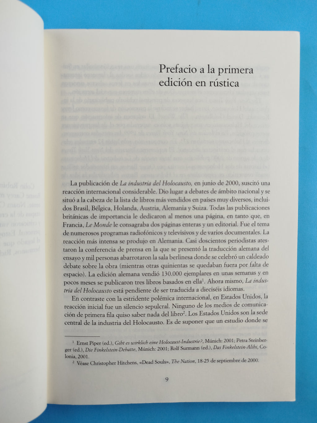 La industria del Holocausto by Norman G. Finkelstein
