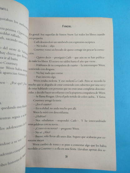 Fangirl by Rainbow Rowell