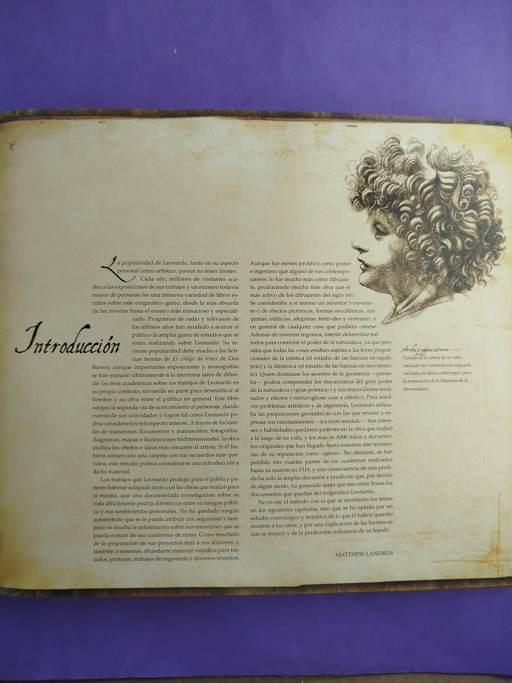 Los Tesoros de Leonardo Da Vinci by Matthew Landrus