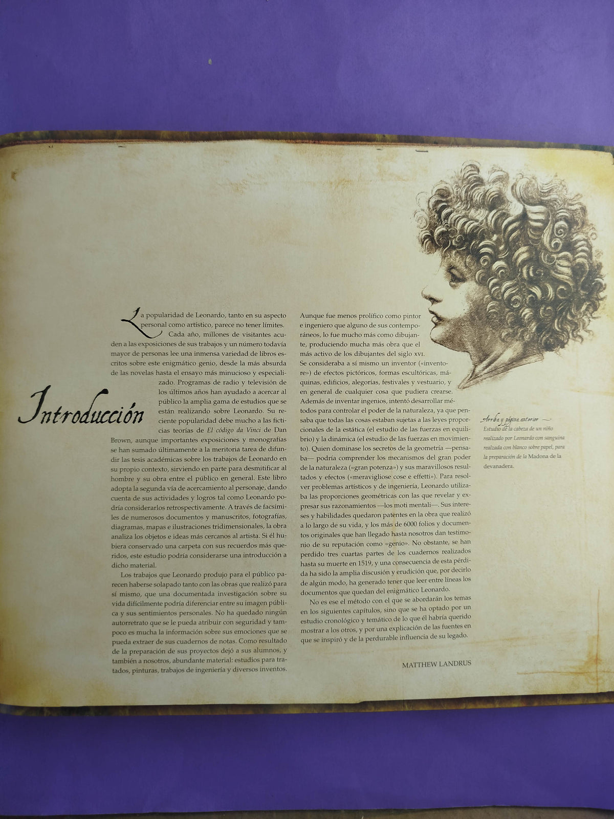 Los Tesoros de Leonardo Da Vinci by Matthew Landrus