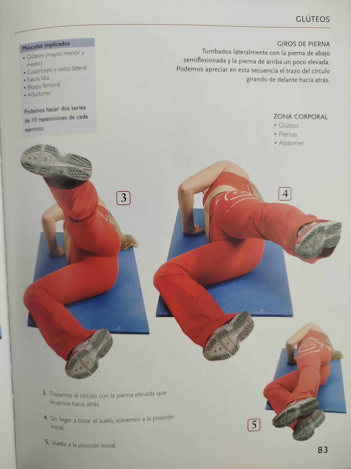Glúteos Abdomen Piernas GAP-Anatomía, stretch y ejercicios de tonificación by Francisco Diaz Portillo