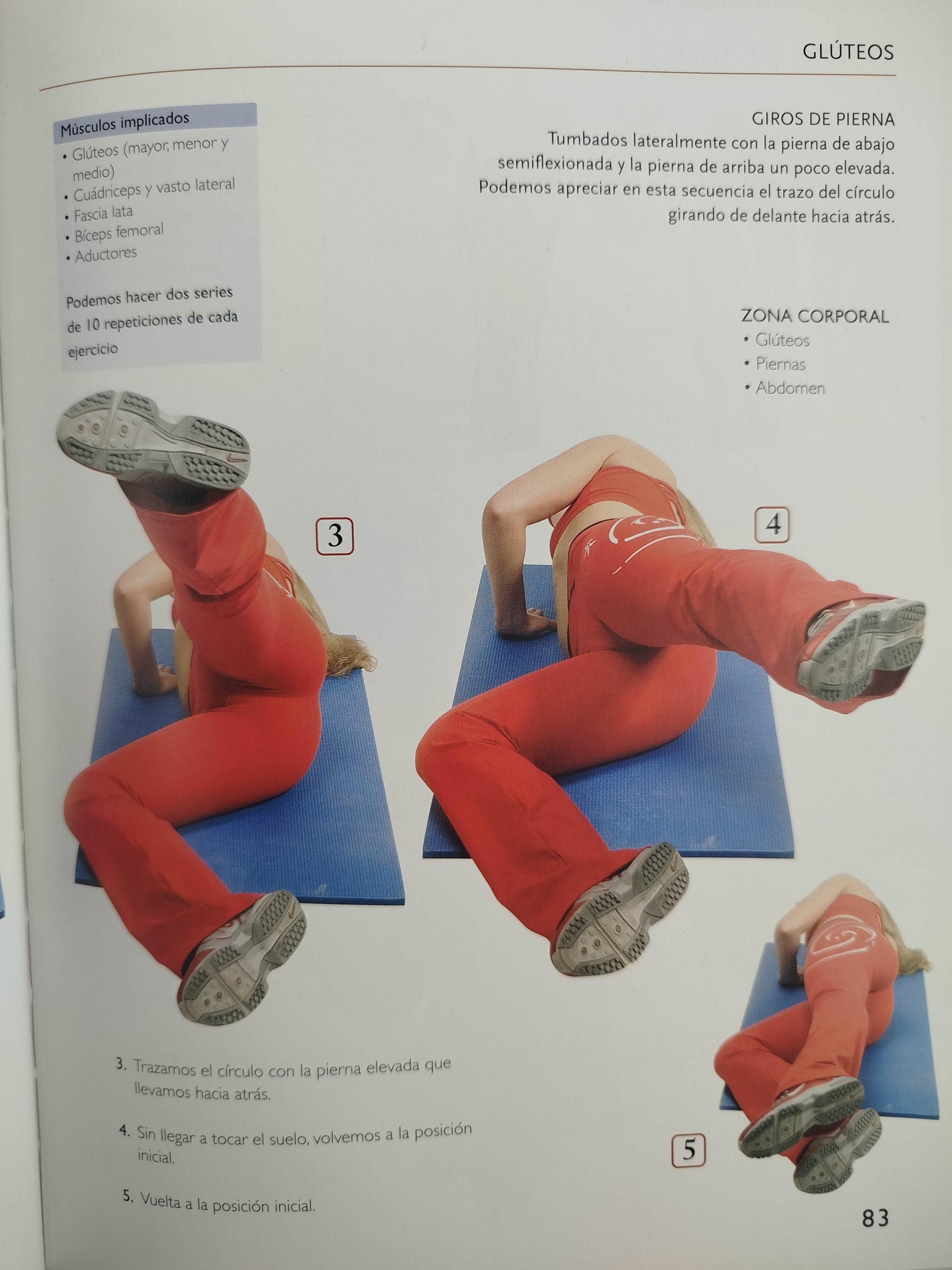 Glúteos Abdomen Piernas GAP-Anatomía, stretch y ejercicios de tonificación by Francisco Diaz Portillo