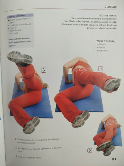 Glúteos Abdomen Piernas GAP-Anatomía, stretch y ejercicios de tonificación by Francisco Diaz Portillo