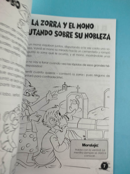 Fábulas para colorear vol 2 by Mario Ignacio Galvis
