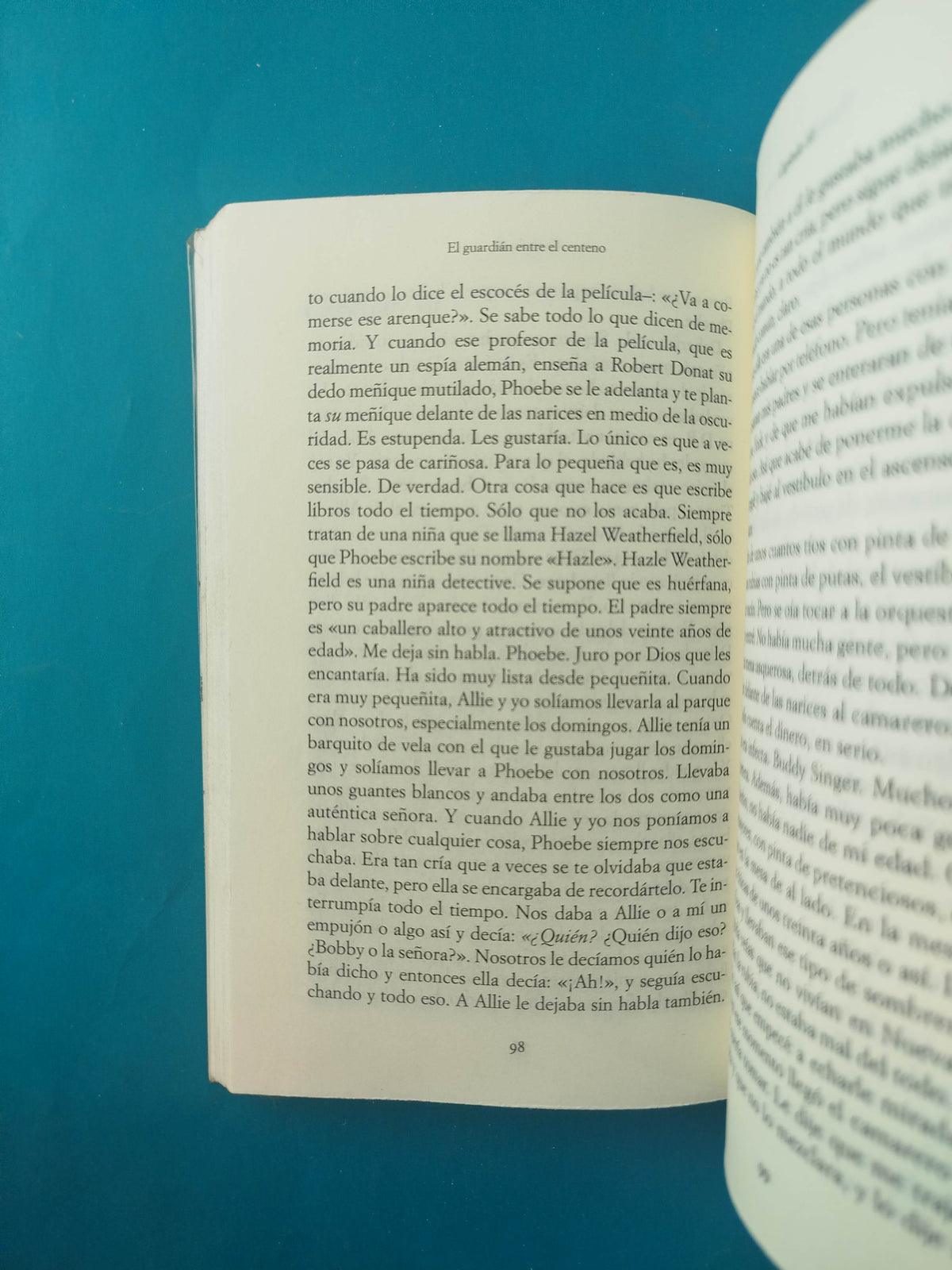 El guardián entre el centeno by J. D. Salinger
