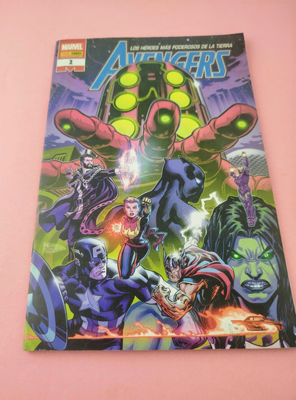 Los héroes más poderosos de la tierra avengers cartilla