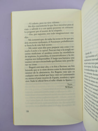 Las cartas de la ayahuasca