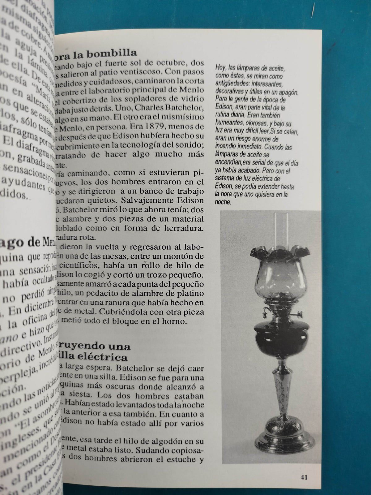 Genios de la Humanidad Thomas Alva Edison by Anna Sproule