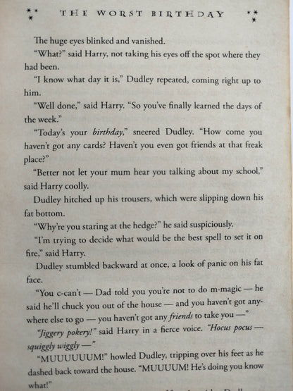 Harry potter and the chamber of secrets by J.k Rowling