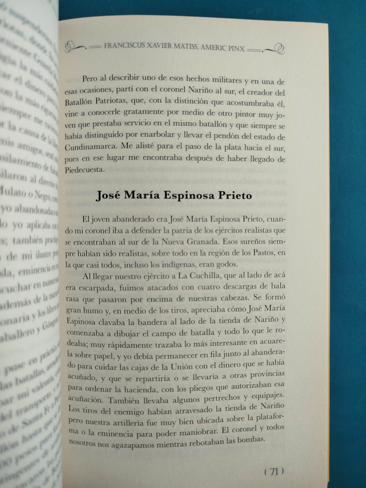Franciscus Xavier Matiss: Americ Pinx by Francicus Xavier Matiss